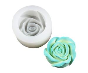 Epoksi Gül Kalıbı Mum Gül Kalıbı Şakayık Kalıbı Taş Tozu Gül Kalıbı Silikon GT9627