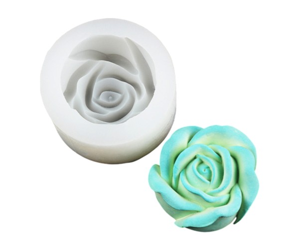 Epoksi Gül Kalıbı Mum Gül Kalıbı Şakayık Kalıbı Taş Tozu Gül Kalıbı Silikon GT9627