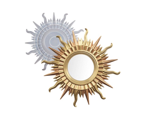 Epoksi Ayna Kalıbı Duvar Aynası Kalıbı Güneş Model Kalıbı Silikon 29cm Epoksi Ayna Kalıbı Duvar Aynası Kalıbı Güneş Model Kalıbı Silikon 29cm