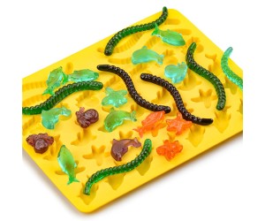 Epoksi Jelibon Kalıbı Haribo Kalıbı Deniz Canlıları Kalıbı Solucan Haribo Kalıbı - Damlalık Esans Hediyeli Epoksi Jelibon Kalıbı Haribo Kalıbı Deniz Canlıları Kalıbı Solucan Haribo Kalıbı - Damlalık Esans Hediyeli