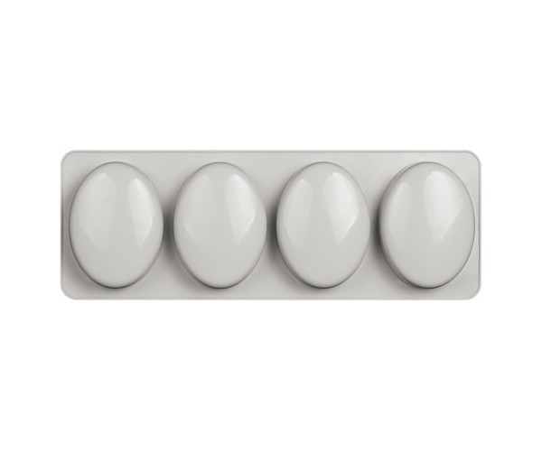 Sabun Kalıbı Oval Sabun Kalıbı Çoklu Oval Sabun Kalıbı Silikon 7.5.4cm GT793