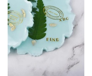 Epoksi Harf Sticker Çıkartmalı Sticker Harf Gold 45mm