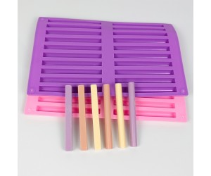 Sakız Kalıbı Çoklu Kraker Kalıbı Çoklu Jelibon Kalıbı Solucan Jelibon Kalıbı 10x1cm