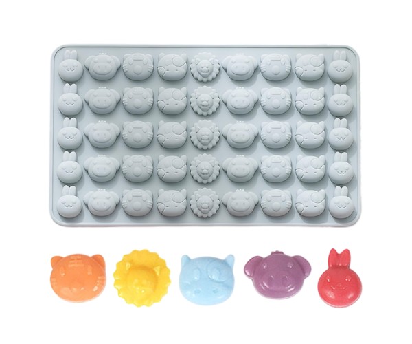 Epoksi Sugarcraft Şekerleme Jelibon Kalıbı Mini Hayvan Haribo Kalıbı - Damlalık Esans Hediyeli GT-219