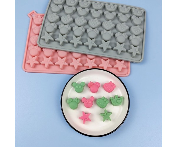 Epoksi Şekerleme Mickey Mouse Jelibon Kalıbı Kalp Yıldız Taç Haribo Kalıbı-Damlalık Esans Hediyeli Epoksi Şekerleme Mickey Mouse Jelibon Kalıbı Kalp Yıldız Taç Haribo Kalıbı-Damlalık Esans Hediyeli