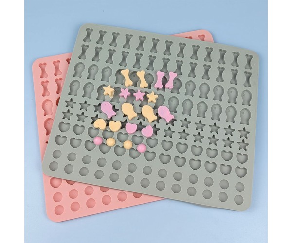 Epoksi Jelibon Kraker Kemik Kalp Yıldız Jelibon Kalıbı Balık Haribo Kalıbı - Damlalık Esans Hediyeli