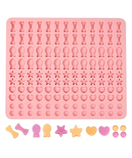 Epoksi Jelibon Kraker Kemik Kalp Yıldız Jelibon Kalıbı Balık Haribo Kalıbı - Damlalık Esans Hediyeli