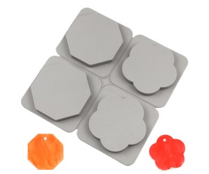 Sabun Kalıbı Sekizgen Papatya Sabun Kalıbı PapatyaTaş Tozu Kalıbı Silikon GT280