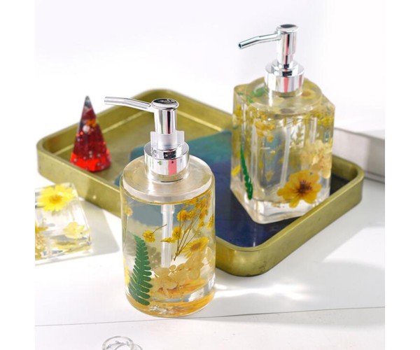 Sıvı Sabunluk Pompası Sıvı Sabunluk Pompa Aparatı Nikel - 5 Adet