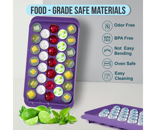 Çoklu Buz Kalıbı Küre Buz Kalıbı Bardak Buz Kalıbı Buzluk Salkım Üzüm Modeli Silikon