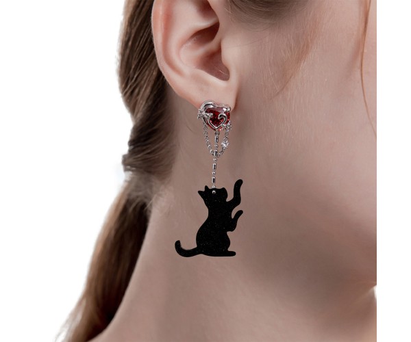 Epoksi Kedi Kalıbı Kedi Anahtarlık Kalıbı Kedicik Kalıbı Silikon GT9652