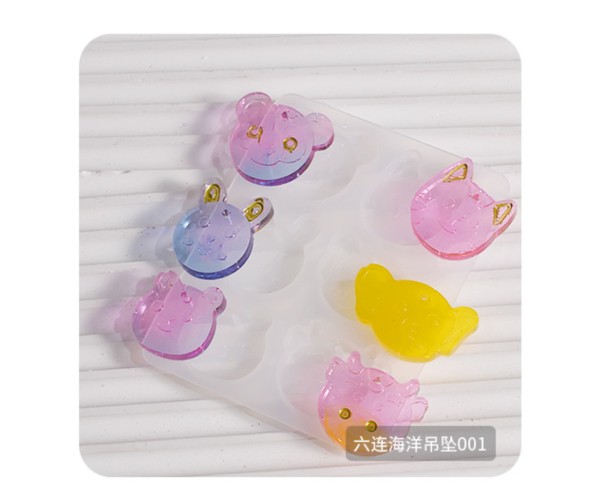 Epoksi Kabartmalı Hayvanlar Kalıbı Köpek Taşvan Fil Kedi Anahtarlık Kalıbı Silikon GT9656 Epoksi Kabartmalı Hayvanlar Kalıbı Köpek Taşvan Fil Kedi Anahtarlık Kalıbı Silikon GT9656