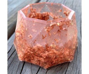 Epoksi Yaprak Varak Bakır Hobi Ahşap Yaprak Varak Bakır - 100 Adet