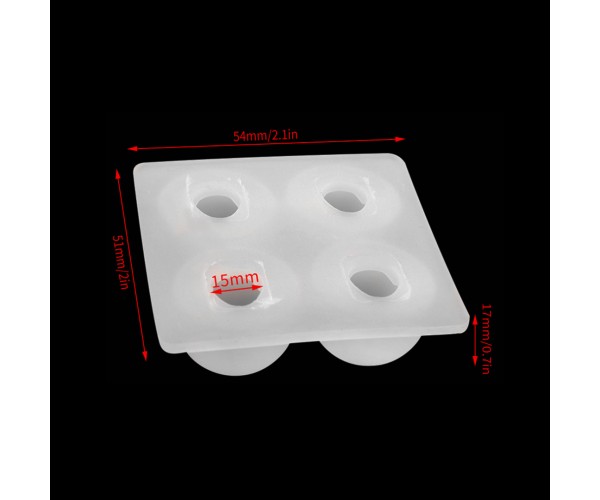 Epoksi Kurukafa Kalıbı Kurukafa Bileklik Kalıbı Kafatası Kalıbı Silikon 1.7x1.5cm