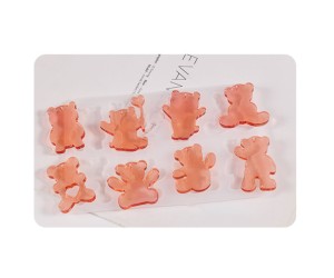 Epoksi Ayıcık Kalıbı Ayı Anahtarlık Kalıbı Ayıcık Kolye Kalıbı Silikon GT9654