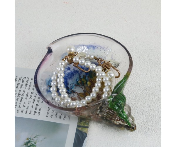 Epoksi Deniz Kabuğu Kalıbı Deniz Kabuğu Taş Tozu Kalıbı Silikon 14.8x12cm