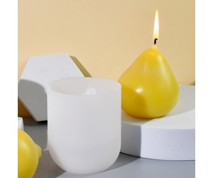 Epoksi Armut Kalıbı Mum Armut Kalıbı Taş Tozu Armut Kalıbı Silikon 8.2x7.3cm