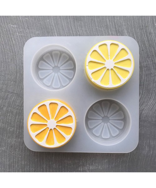 Epoksi Portakal Kalıbı Mum Portakal Kalıbı Sabun Portakal Taş Tozu Kalıbı Silikon 7x7x2.5cm