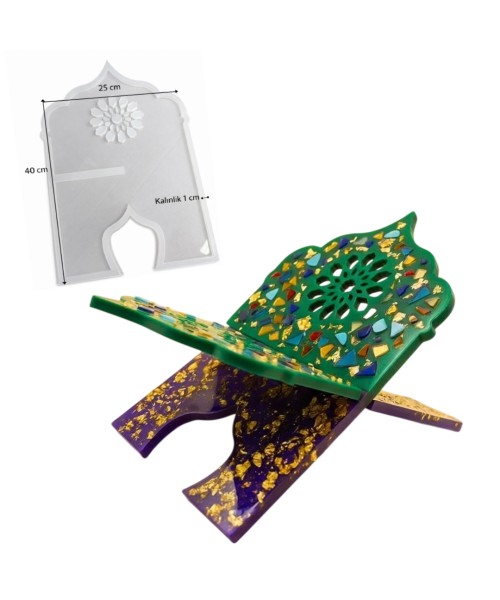 Epoksi Rahle Kalıbı Ramazan Model Rahle Kalıbı Silikon - 1 Adet