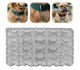 Epoksi Çoklu Tasma Kalıbı Kemik Tasma Kalıbı Köpek Tasma Kalıbı Silikon 4.8x2.8cm