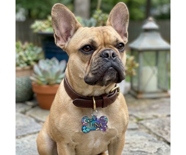 Epoksi Çoklu Tasma Kalıbı Kemik Tasma Kalıbı Köpek Tasma Kalıbı Silikon 4.8x2.8cm