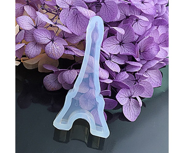 Epoksi Eyfel Kulesi Kalıbı Anahtarlık Eyfel Kulesi Kalıbı Silikon 5.8x2.8cm