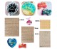 Epoksi Sticker Kabartmalı Epoksi Sticker Seti - 4 Parça