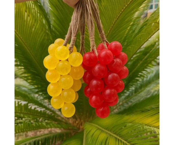 Sabun Üzüm Kalıbı Küre Buz Kalıbı Çoklu Salkım Üzüm Kalıbı Plastik 2.5cm