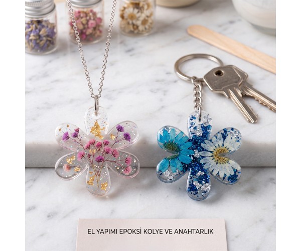 Epoksi Papatya Anahtarlık Kalıbı Papatya Kolye Kalıbı Silikon 3.5x3cm Epoksi Papatya Anahtarlık Kalıbı Papatya Kolye Kalıbı Silikon 3.5x3cm