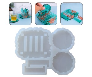 Epoksi Magnet Kalıbı Magnet Standı Magnet Tutucu Kalıbı Silikon 12x10cm