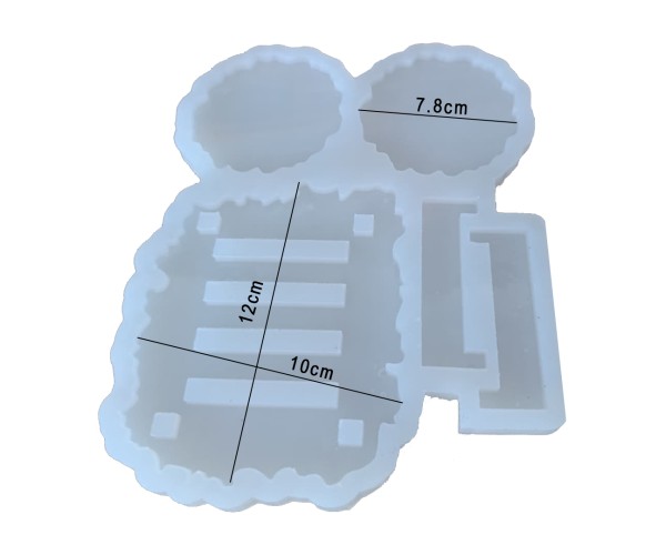 Epoksi Magnet Kalıbı Magnet Standı Magnet Tutucu Kalıbı Silikon 12x10cm Epoksi Magnet Kalıbı Magnet Standı Magnet Tutucu Kalıbı Silikon 12x10cm