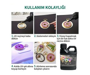 Uv Epoksi Reçine 500GR