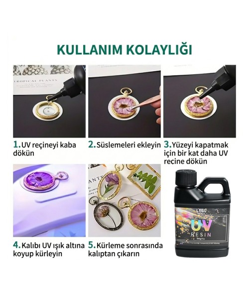 Uv Epoksi Reçine 500GR