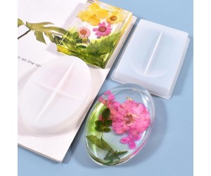 Epoksi Sabunluk Kalıbı Dikdörtgen Sabunluk Taş Tozu Kalıbı Silikon 11.8x8.2x2cm Epoksi Sabunluk Kalıbı Dikdörtgen Sabunluk Taş Tozu Kalıbı Silikon 11.8x8.2x2cm