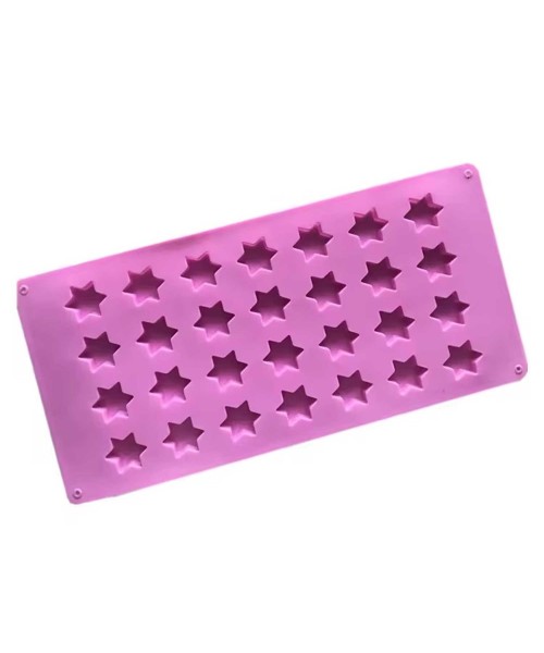 Çoklu Yıldız Çikolata Kalıbı Şeker Hamuru Yıldız Kalıbı Jelibon Yıldız Kalıbı Silikon 3.3x2.7cm