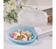 Epoksi Sabunluk Kalıbı Oval Sabunluk Kalıbı Taş Tozu Kalıbı 15.6x10.4x3.3cm