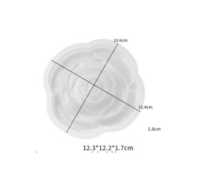 Epoksi Bardak Altı Kabartmalı Gül Desenli Bardak Altlığı Taş Tozu Kalıbı 12.3x12.2x1.7cm Epoksi Bardak Altı Kabartmalı Gül Desenli Bardak Altlığı Taş Tozu Kalıbı 12.3x12.2x1.7cm