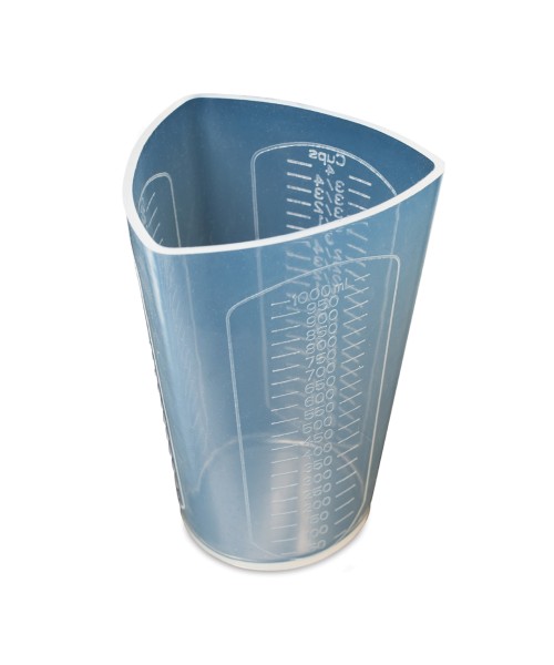 Epoksi Beaker Karıştırma Kabı Silikon Kokulu Taş Tozu Karıştırma Kabı Silikon 1000ML