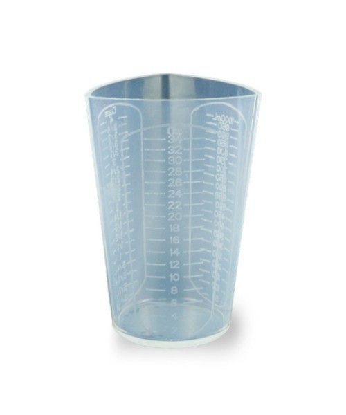 Epoksi Beaker Karıştırma Kabı Silikon Kokulu Taş Tozu Karıştırma Kabı Silikon 1000ML