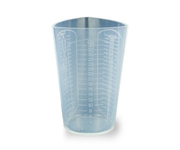 Epoksi Beaker Karıştırma Kabı Silikon Kokulu Taş Tozu Karıştırma Kabı Silikon 1000ML
