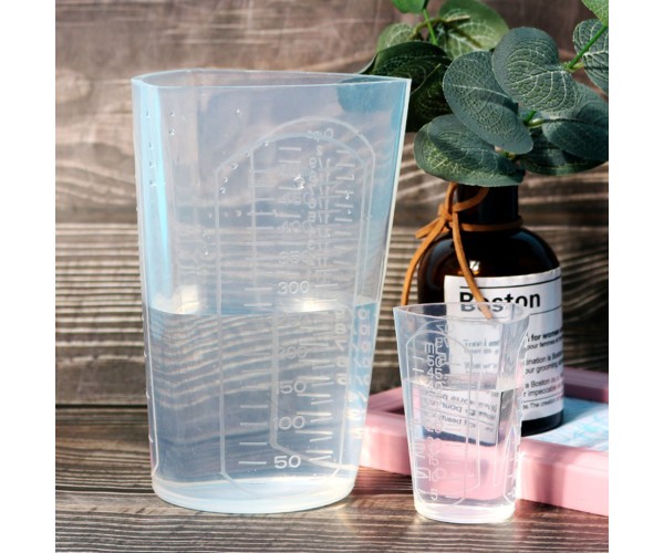 Epoksi Beaker Karıştırma Kabı Silikon Kokulu Taş Tozu Karıştırma Kabı Silikon 1000ML