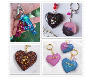 Epoksi Harf Glitter Pulu Karışık - 5gr Epoksi Harf Glitter Pulu Karışık - 5gr