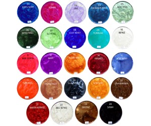 Epoksi Sedef Toz Pigment Yeşil