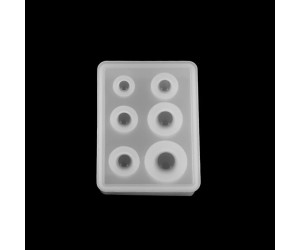 Epoksi Silikon Yuvarlak Gezegen Boncuk Kalıbı 6 Boy