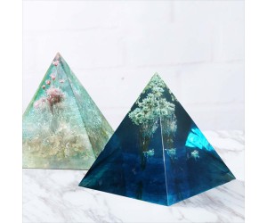 Epoksi Büyük Piramit Silikon Kalıbı Epoksi Büyük Piramit Silikon Kalıbı