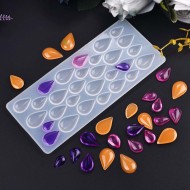 Epoksi Silikon Çoklu Damla Takı Kalıbı