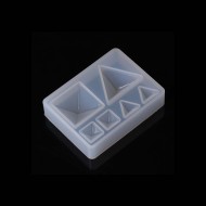 Epoksi Silikon Çoklu Piramit Takı Kalıbı