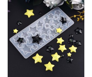 Epoksi Silikon Çoklu Yıldız Takı Kalıbı