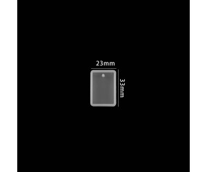 Epoksi Silikon Dikdörtgen Takı Kalıbı