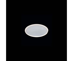 Epoksi Silikon Elips Küçük Bardak Altlığı Kalıbı Epoksi Silikon Elips Küçük Bardak Altlığı Kalıbı